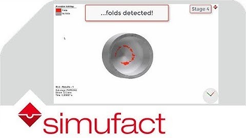 Automatic fold detection in Simufact Forming 15 | Simufact