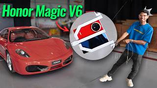 Susah Tarik Ferrari Guna Honor Magic V6 ! 🔥