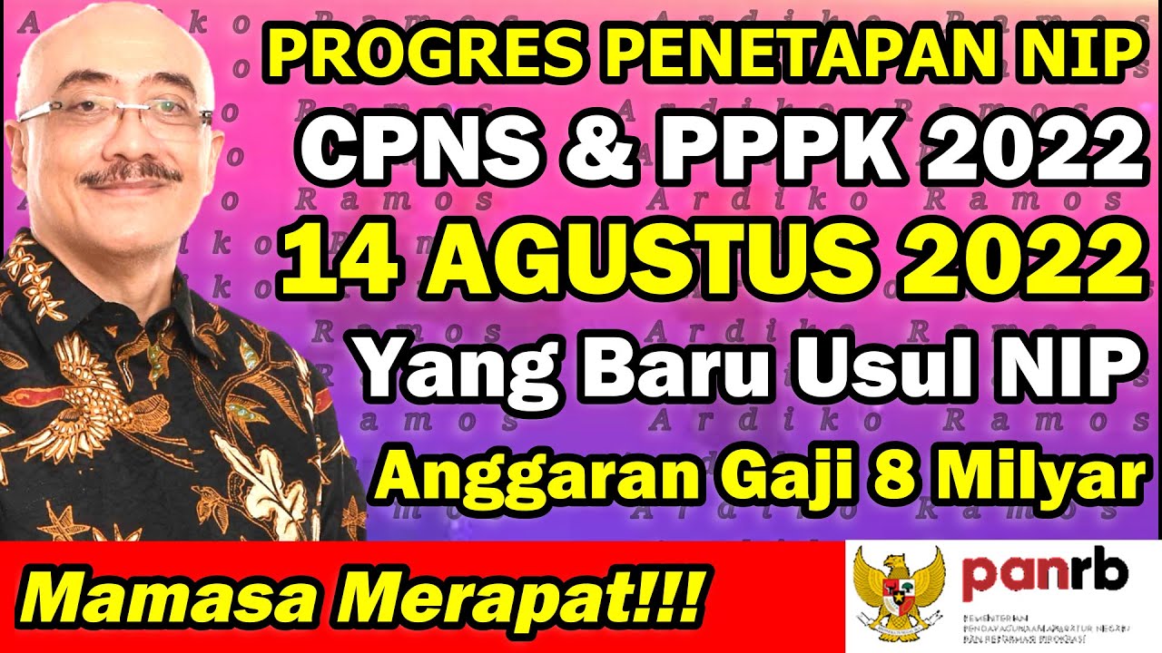 😍 ALHAMDULILAH, NIP MASUK USULAN SK PUN SEGERA DISERAHKAN  INFO CETAK SK P3K DAN CPNS 14 AGUSTUS