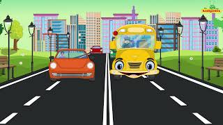 Wheels On The Bus | Nursery Rhymes For Children | Kids Songs | Kindergarten Rhyme #Rhymes #Learning