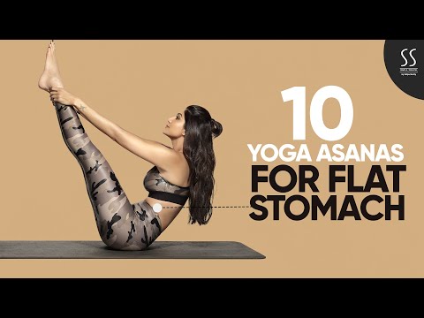 10 Yoga Asanas for Flat Stomach | Shilpa Shetty Yoga Programs