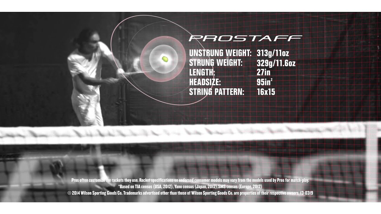 New 2014 Wilson Pro Staff Tennis Rackets