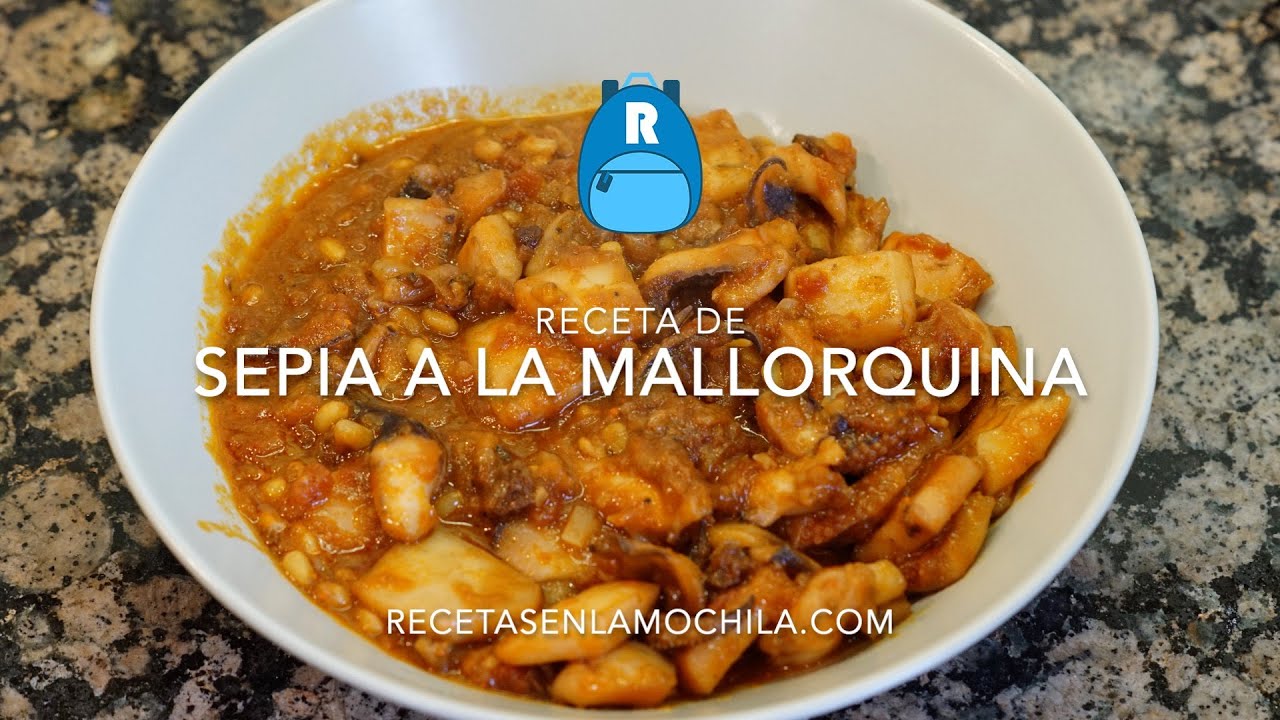 Receta de sepia a la mallorquina