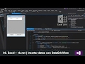03. Excel + vb.net | Insertar datos con DataGridView