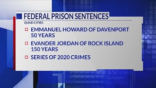 2 QCA men sentenced to combined 200 years in prison for violent crime spree