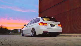 White BMW F31 on Air | 4k x LowCarMovie