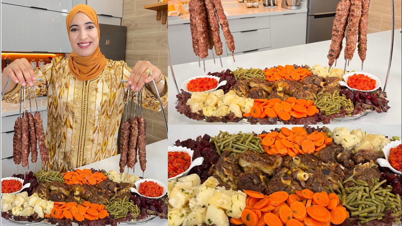 سر اللحم المشوي فالكوكوط على طريقة الطنجية 💪 مع أسرار قطبان الكفتة المشوية بدون فحم 👌