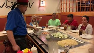 Volcano at Ichiban Japanese Steakhouse (Rocky Mount North Carolina)