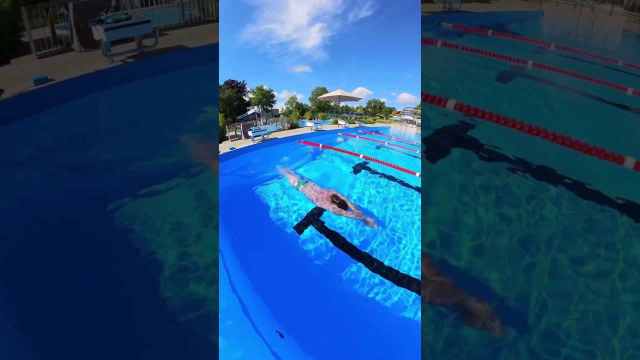 Train your core muscles with this drill in swimming 