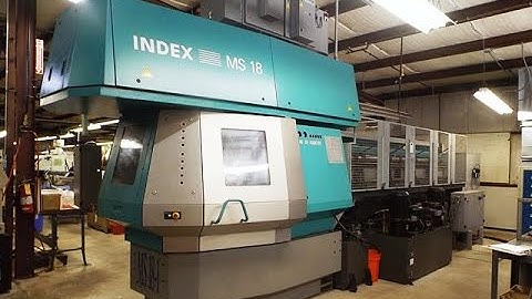 Index MS-18C CNC Multispindle Screw Machine m/c #367120