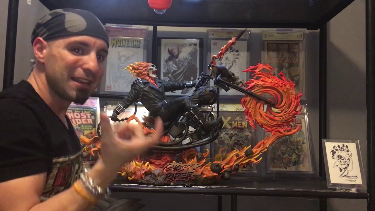 🔴 XM Studios - Ghost Rider Statue Review - Nico Felix Capurro From low grade comic collectors