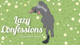 Lazy Confessions | Warrior cats animation meme PMV | Firepaw and Greypaw 