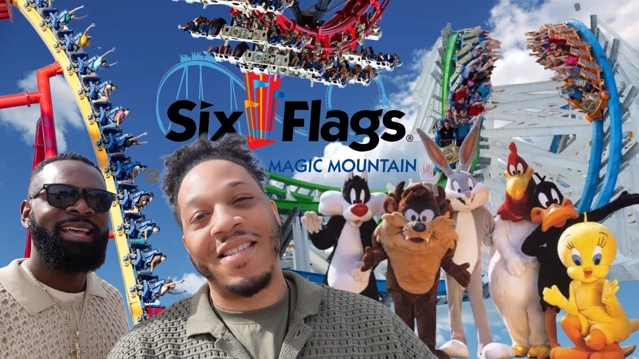 All Rides At 6 Flags Our First Time at Six Flags Magic Mountain in California! Our review of ...