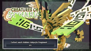 Lore Event // Inkpujin Fragment Locations!! || Creatures of Sonaria