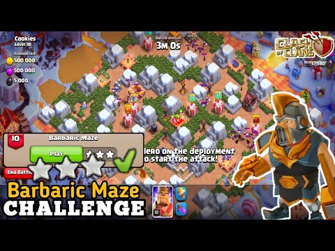 Barbaric Maze || Controllable Heroes : Cookie Chaos - YouTube
