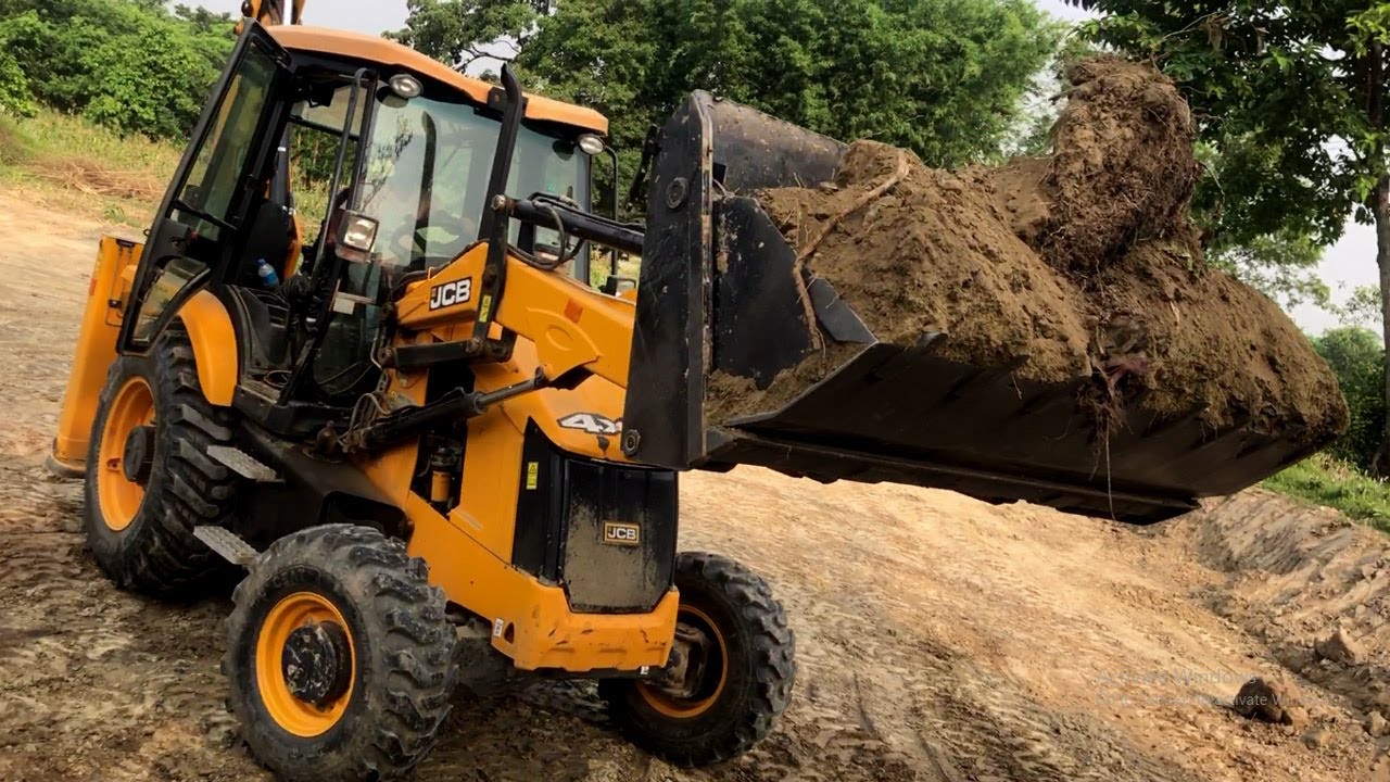 JCB 3DX Machine Working Mood 