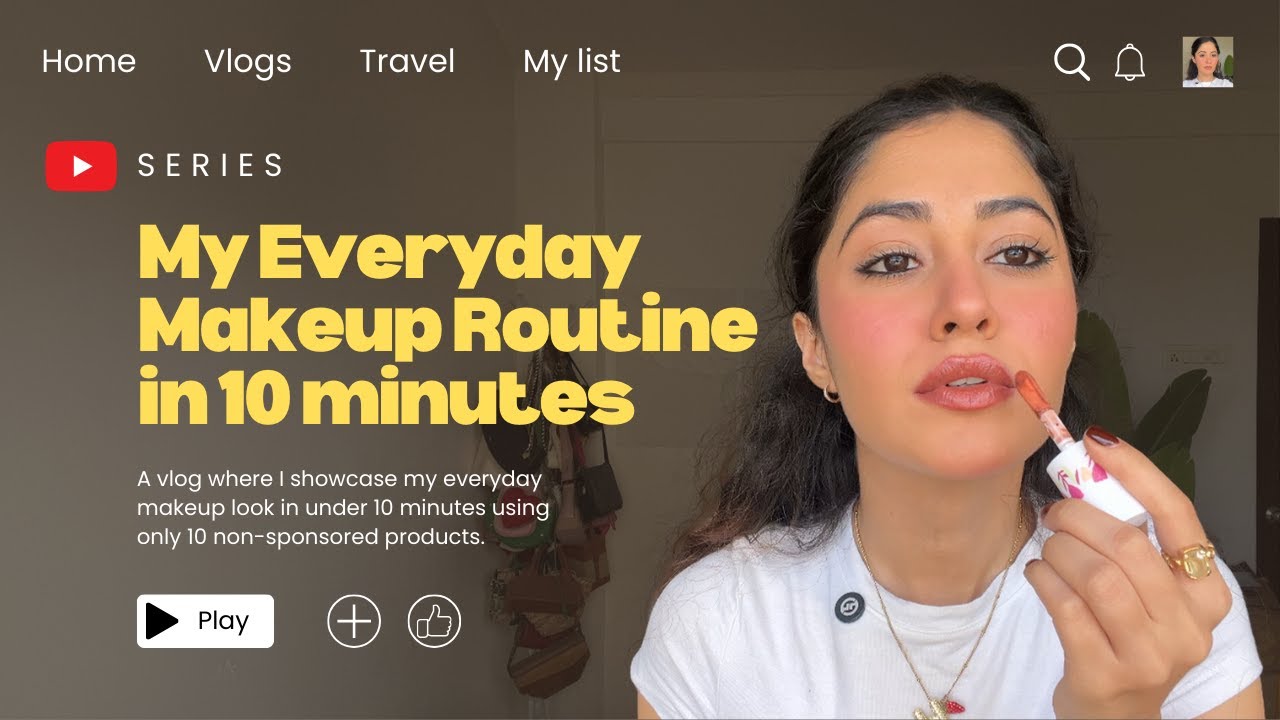 My Everyday Makeup Routine in 10 Minutes | 10 Must-Have Products!