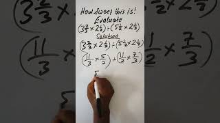 #maths #short @mathvide #mixed fractions