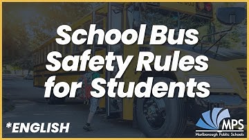 Bus Safety Video | English