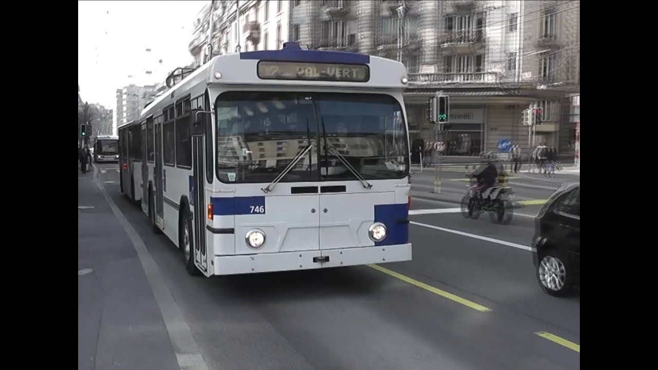 TL Lausanne Trolleybus Swisstrolley 4 2013.04