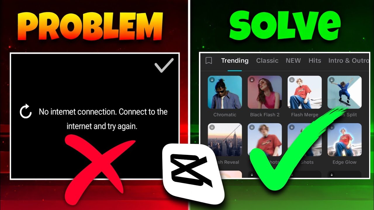 Capcut No Internet Problem Fix 2026 | Capcut No Internet Connection ...