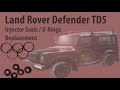 Land Rover Defender TD5 Injector seals / O-rings Replacement