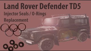 Land Rover Defender TD5 Injector seals / O-rings Replacement