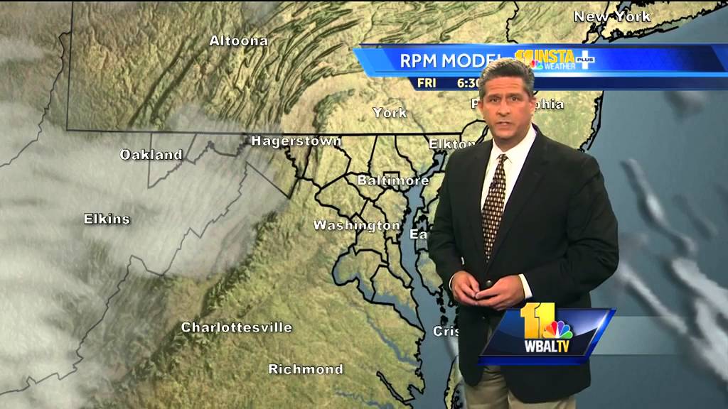 Cold and breezy on Thursday - YouTube