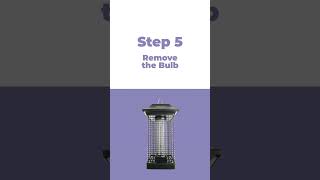 Electric Insect Killer: How to change the bulb