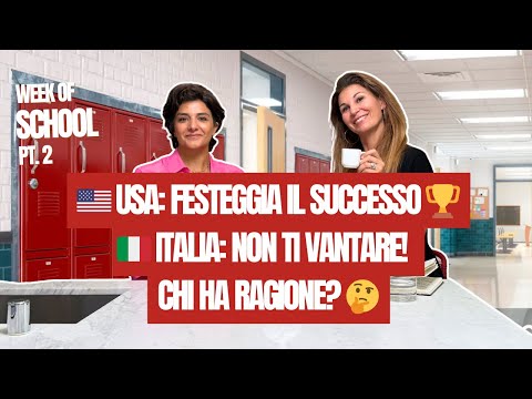 Video USA: FESTEGGIA il successo! Italia: Non ti VANTARE! ? #shorts #scuola