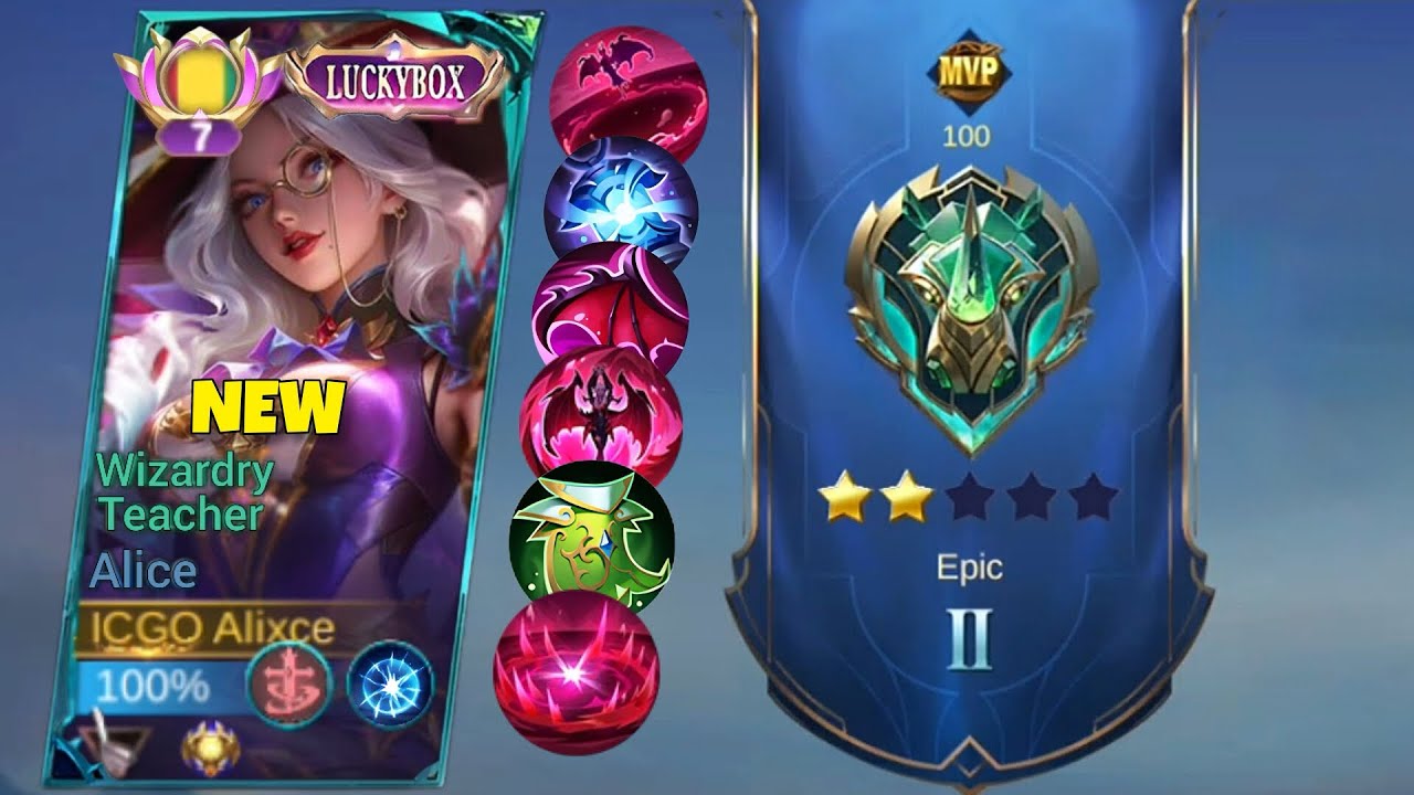 THIS IS HOW YOU SHOULD BUILD ALICE!! ALICE THE BLOOD SUCKING QUEEN