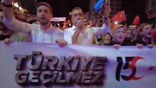 ANKARALI GENÇLERDEN 15 TEMMUZ DEMOKRASİ YÜRÜYÜŞÜ