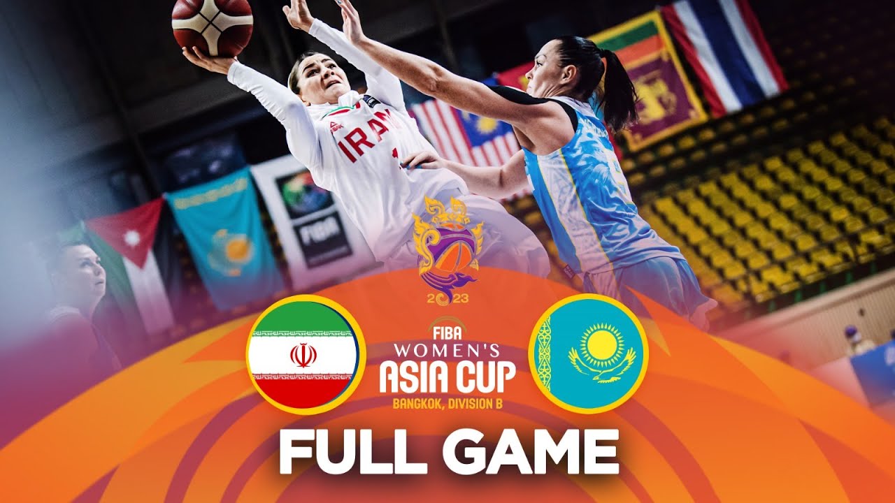 Iran v Kazakhstan | Full Basketball Game |  FIBA Women's Asia Cup 2023