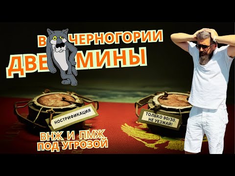 ВНЖ Черногория: Нострификация и выезд — Две мины замедленного действия!