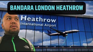 Bandara London Ingris Kedatangan Dari Jakarta Naik Pesawat Saudia  Vlog 106