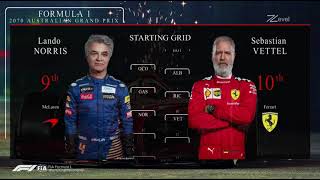 If 2020 F1 Drivers Still Racing in 2070 | F1 Starting Grid Face app Challenge