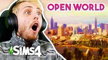 The Sims 4 OPEN WORLD trailer is HERE and it left me BALD! (Sims 4 Expansion Mod Pack)