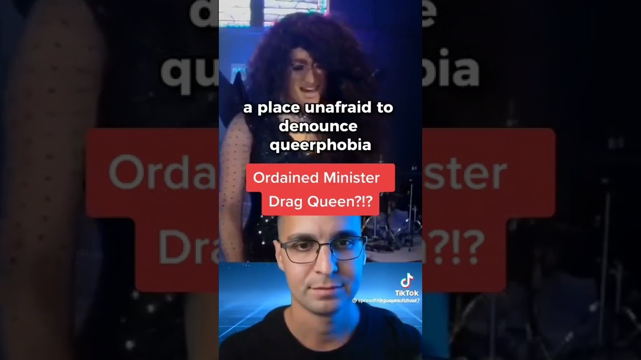 The Methodist Church has ordained their first drag queen preacher🤔