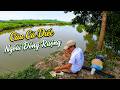 Câu Cá Diếc Ngoài Đồng Ruộng - Khung Cảnh Bình Yên Quá Đẹp