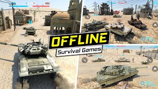 The Best Tank Games for Android (OFFLINE) - Tanks Battlefield: PvP Battle | Android Gameplay screenshot 5