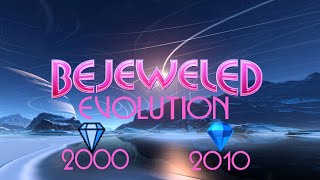Evolution of Bejeweled (flashing lights warning)