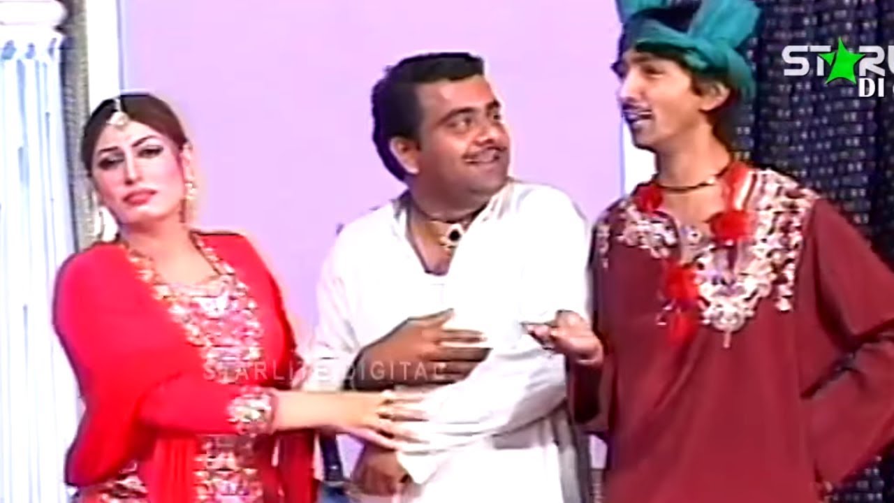 Best of Sakhawat Naz and Asha Choudhary With Gulfam Pakistani Stage Drama Comedy Clip | Pk Mast