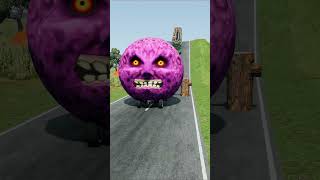 Long Capsule Buses Vs Logs Trap - Beamng.drive