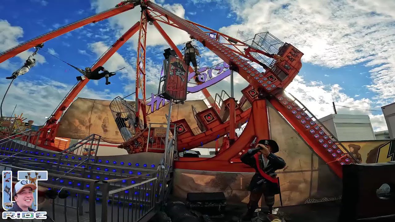 Manège CORSAIR - Foire Saint Romain, Rouen 2024 | Off ride