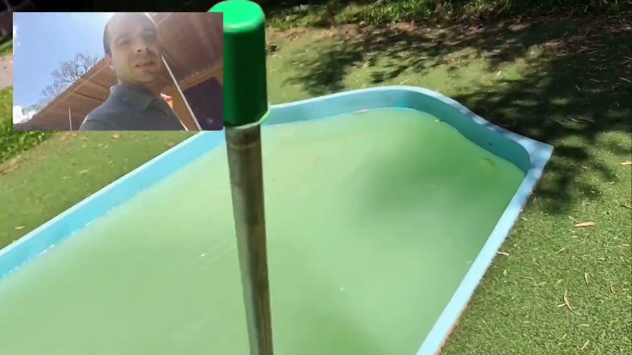 Piscina verde, como tratar?