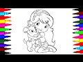 Strawberry Shortcake Princess Coloring Pages