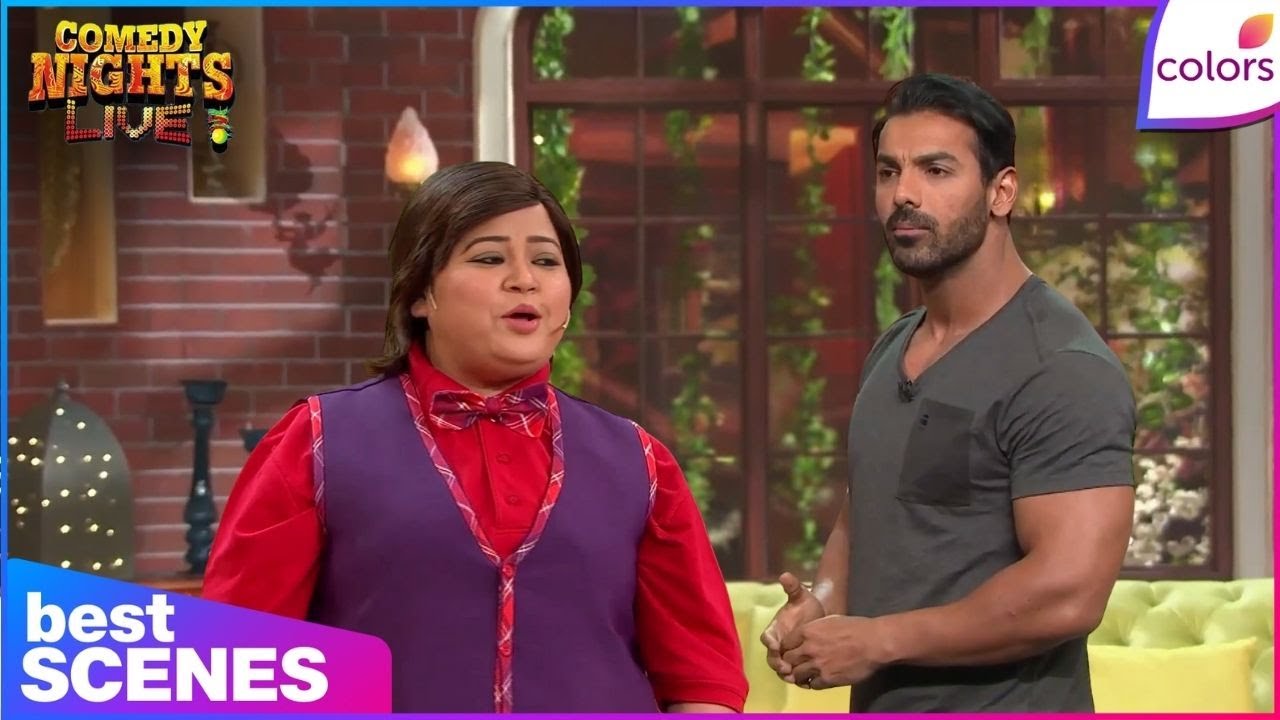 Comedy Nights Live | Pappi Flirts With John Abraham | Colors TV