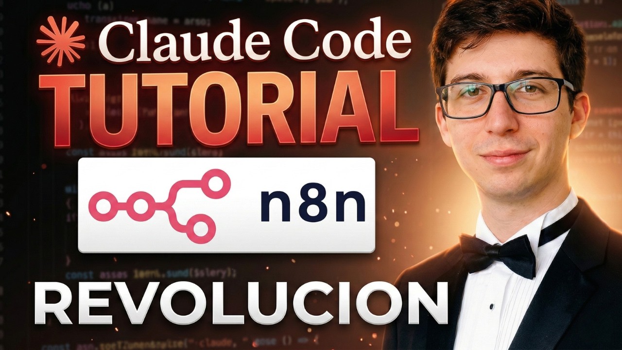 CLAUDE CODE + N8N: Guía DEFINITIVA para Automatizar (2026) - YouTube