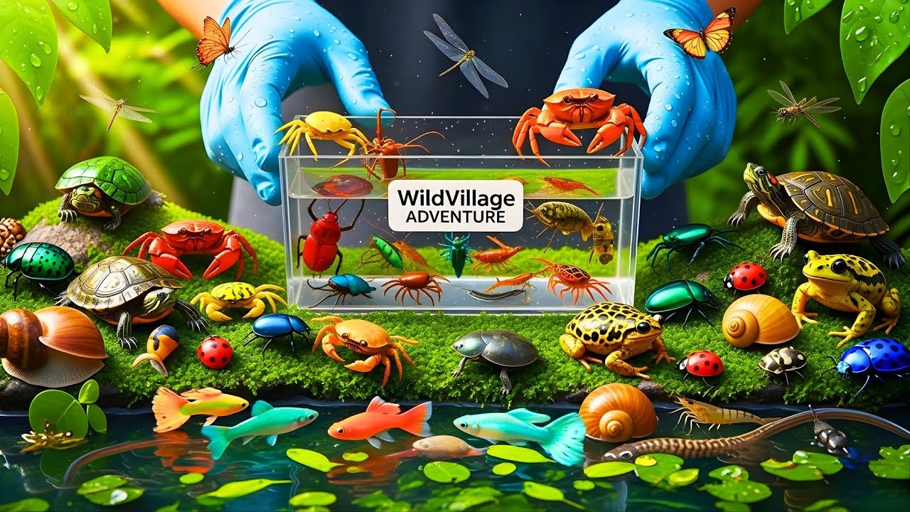 Amazing Catch and Release 🐢  Gentle Encounters with River Life