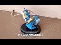 The Myfordboy V Twin Wobbler. Steam Engine.